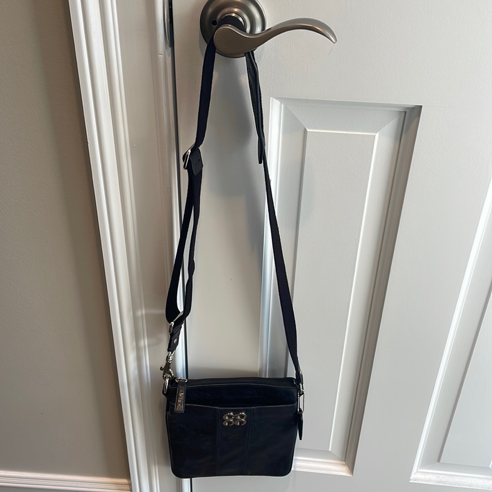 Coach Black Leather Crossbody